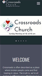 Mobile Screenshot of crossrdschurch.com